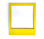 Cadre photo jaune